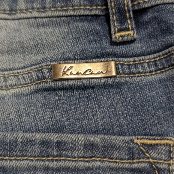 KanCan size 3/25 distressed medium wash skinny jeans - Picture 6 of 12